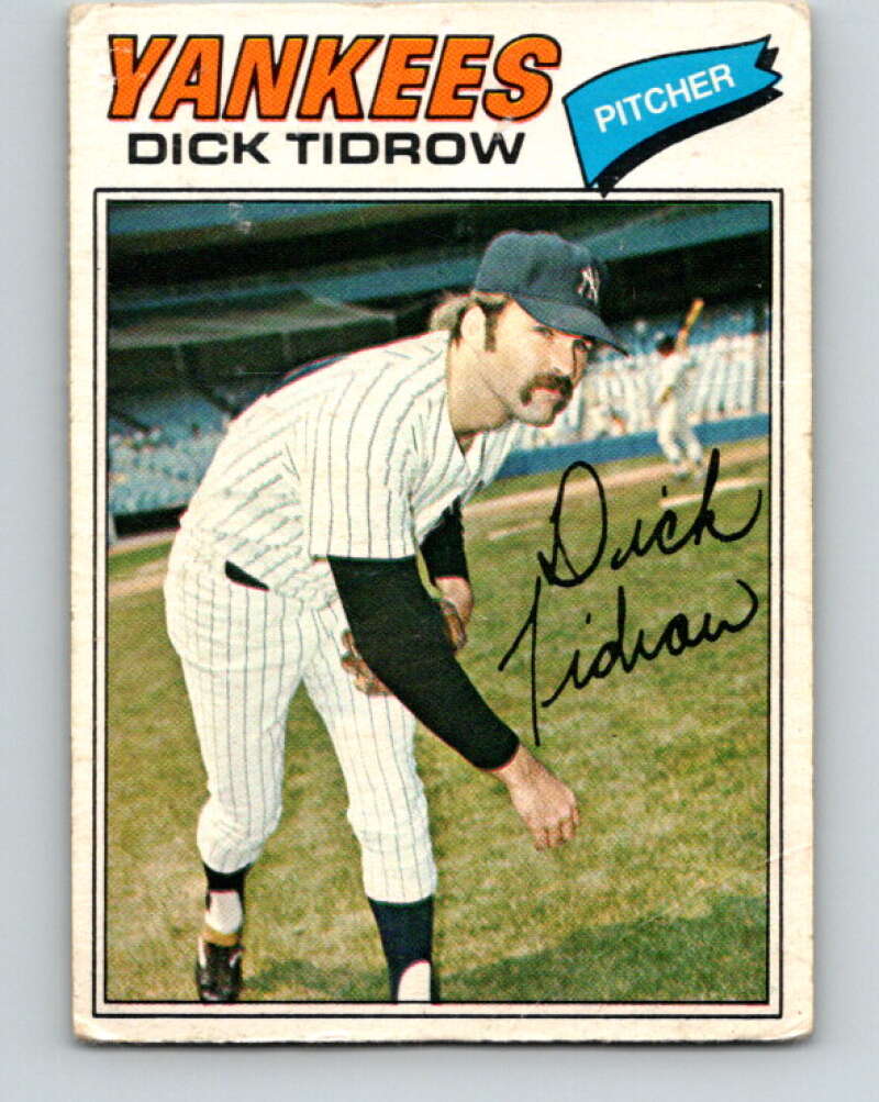 1977 O-Pee-Chee #235 Dick Tidrow New York Yankees V29312