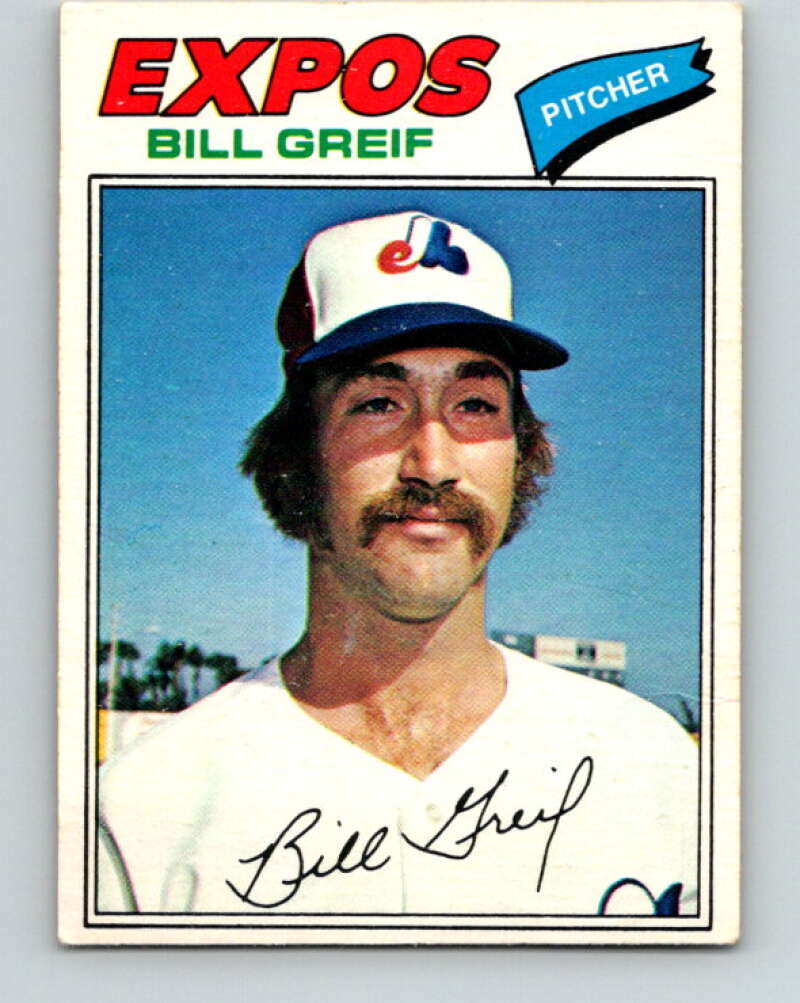 1977 O-Pee-Chee #243 Bill Greif Montreal Expos V29328