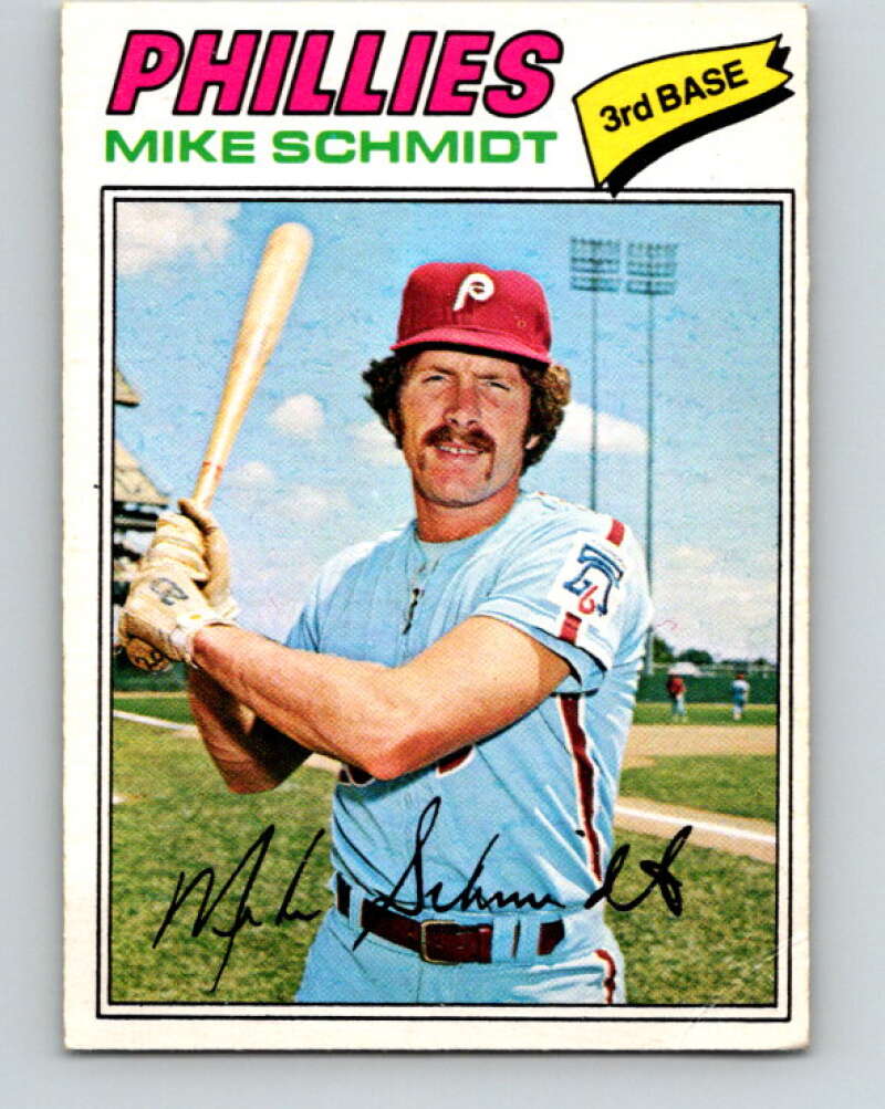 1977 O-Pee-Chee #245 Mike Schmidt Philadelphia Phillies V29333