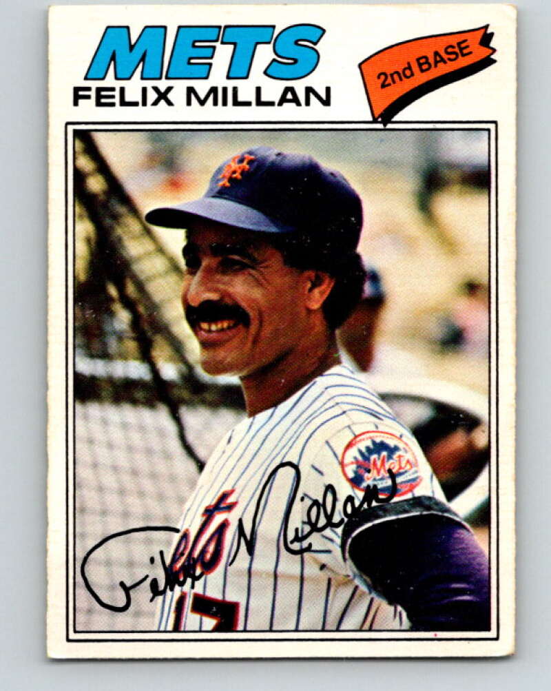 1977 O-Pee-Chee #249 Felix Millan New York Mets V29338