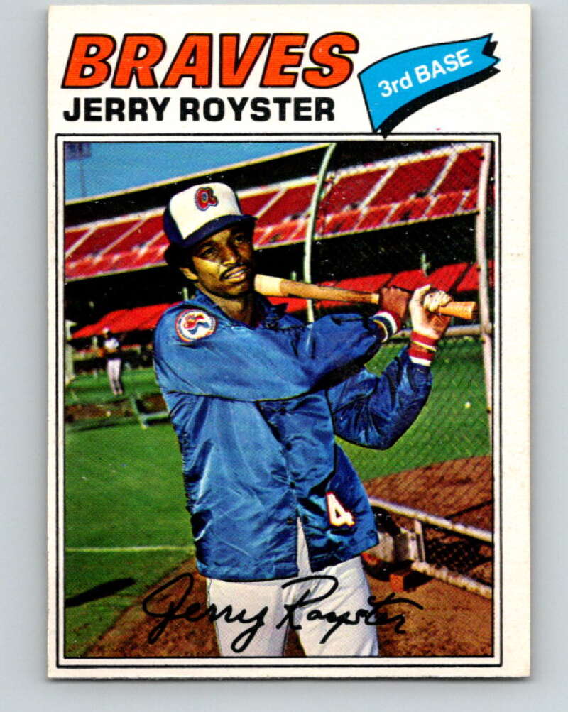 1977 O-Pee-Chee #251 Jerry Royster Atlanta Braves V29340
