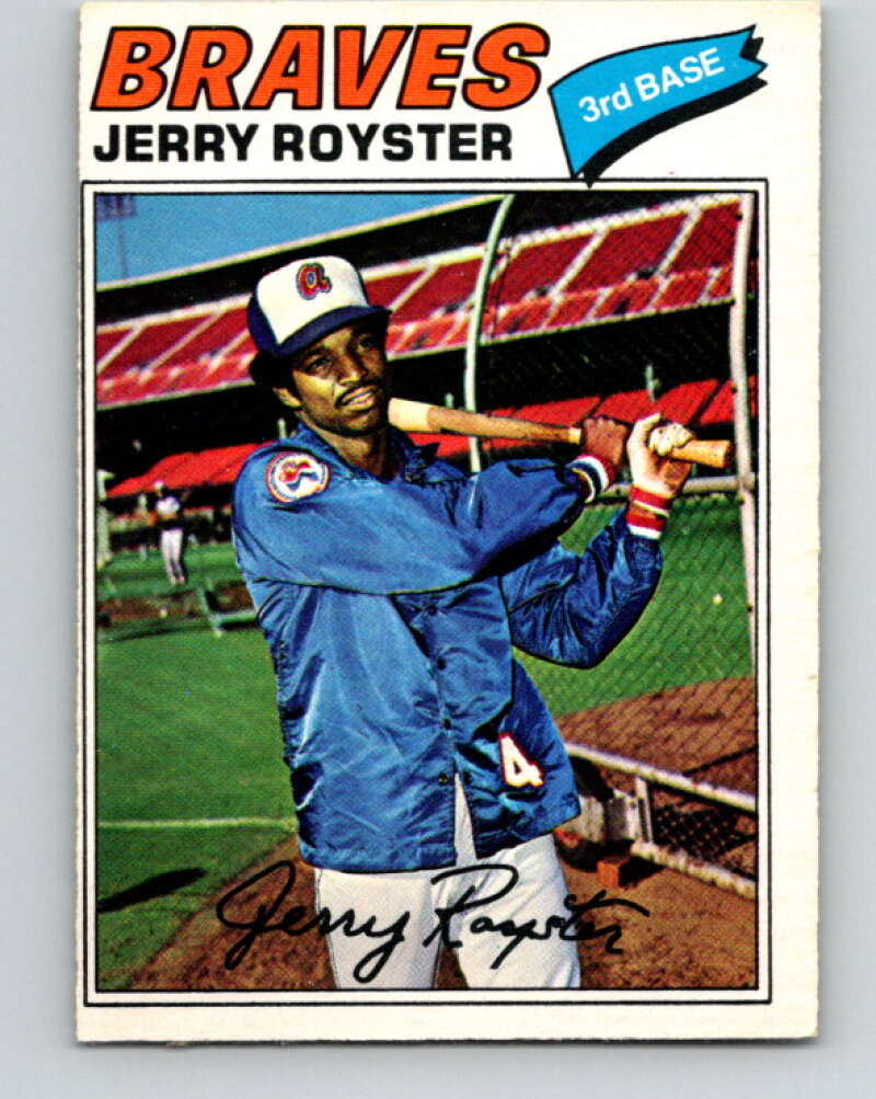 1977 O-Pee-Chee #251 Jerry Royster Atlanta Braves V29341