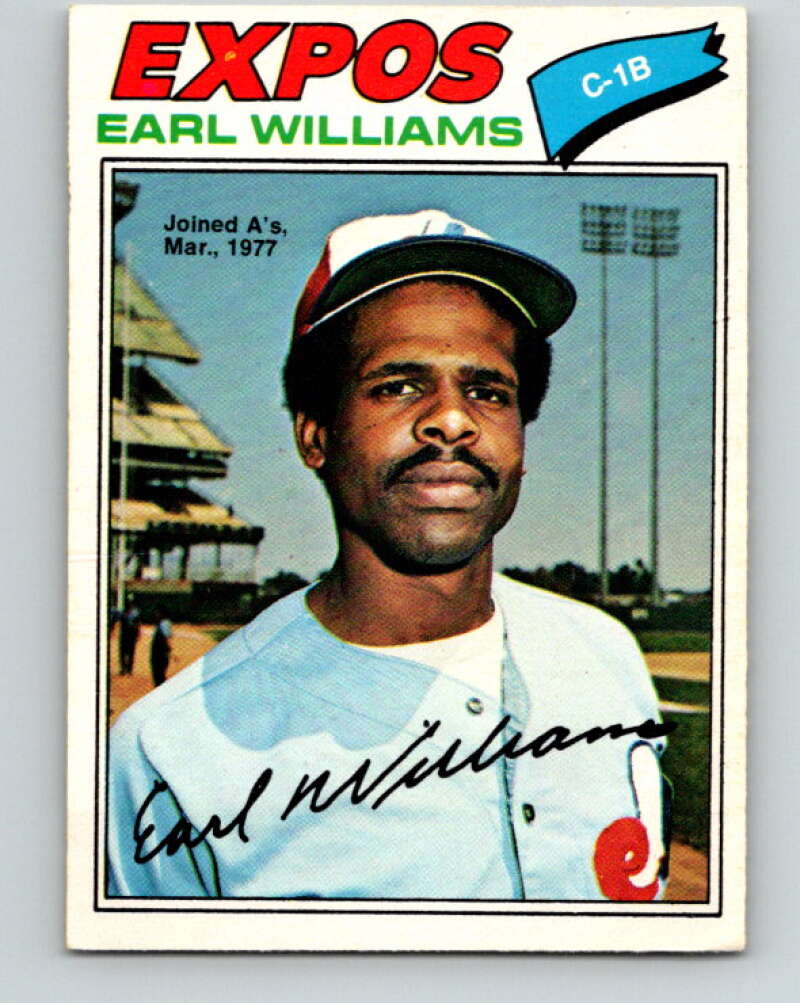 1977 O-Pee-Chee #252 Earl Williams Montreal Expos V29343