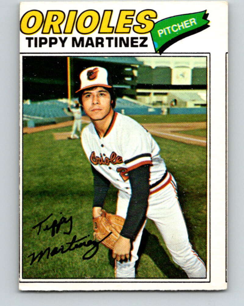 1977 O-Pee-Chee #254 Tippy Martinez Baltimore Orioles V29345