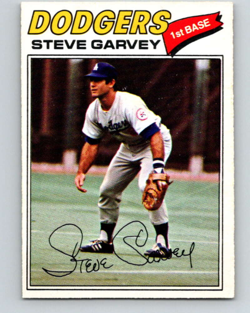 1977 O-Pee-Chee #255 Steve Garvey Los Angeles Dodgers V29346
