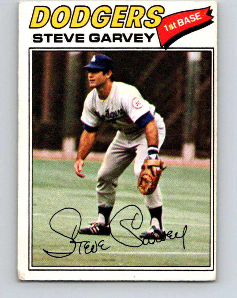 1977 O-Pee-Chee #255 Steve Garvey Los Angeles Dodgers V29347