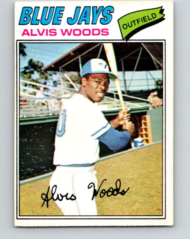 1977 O-Pee-Chee #256 Alvis Woods Toronto Blue Jays V29351