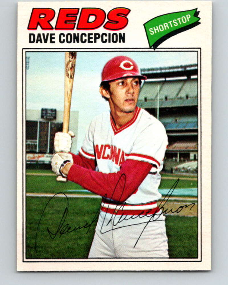 1977 O-Pee-Chee #258 Dave Concepcion Cincinnati Reds V29354