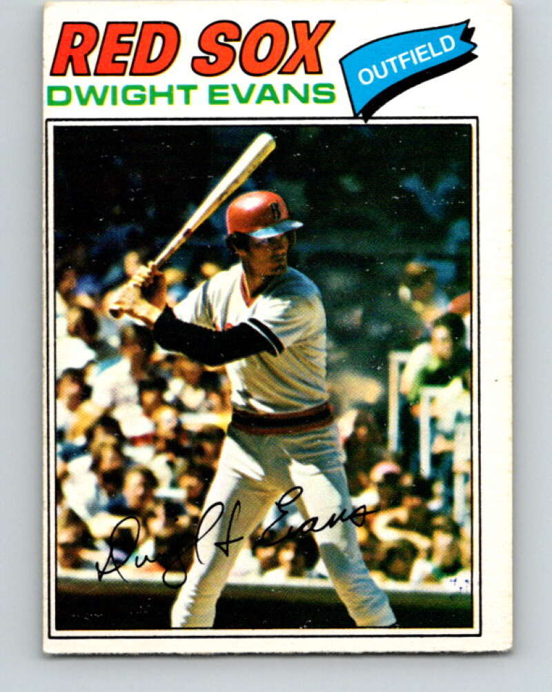 1977 O-Pee-Chee #259 Dwight Evans Boston Red Sox V29359