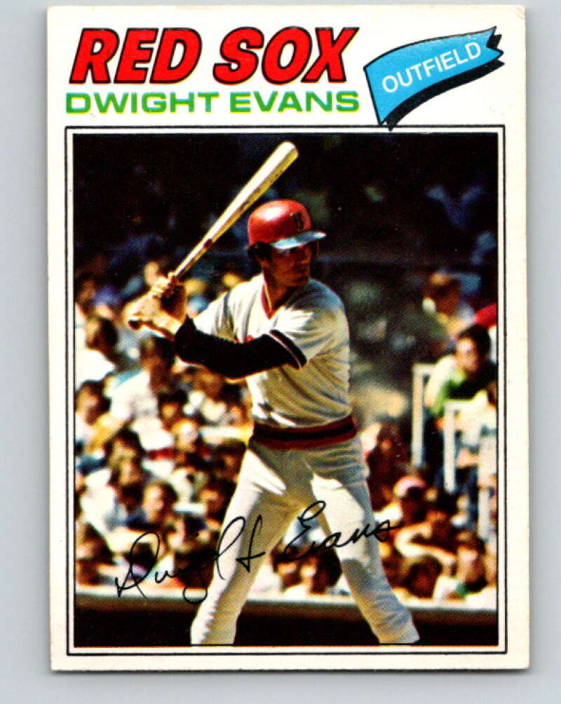 1977 O-Pee-Chee #259 Dwight Evans Boston Red Sox V29360