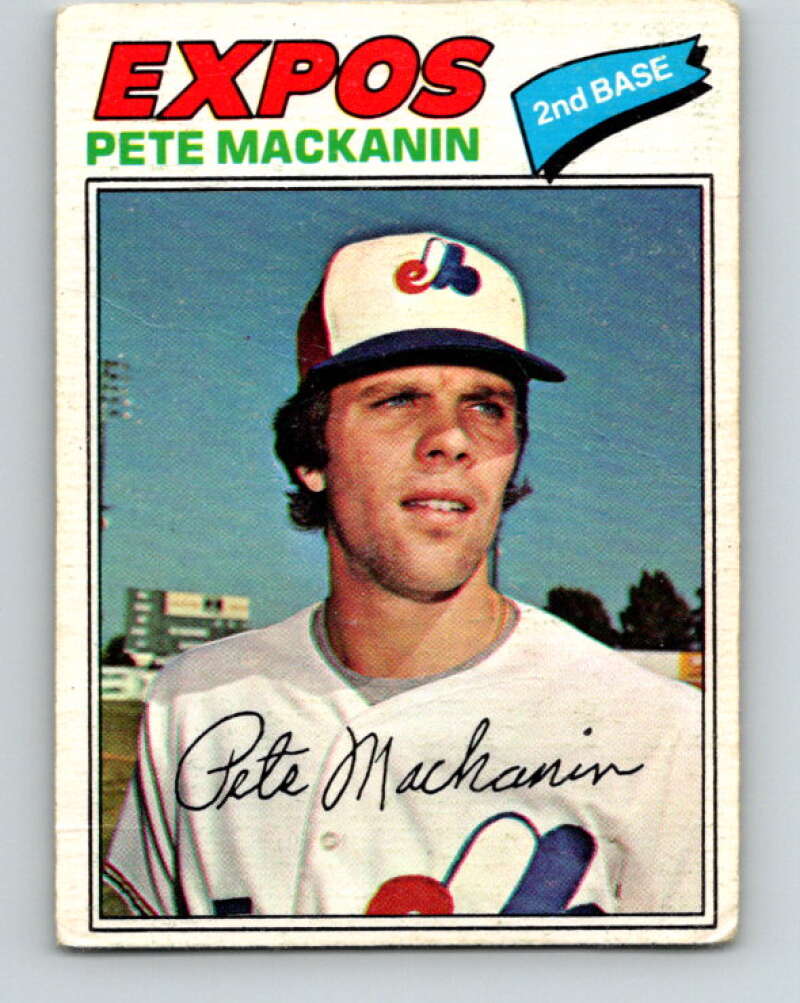 1977 O-Pee-Chee #260 Pete MacKanin Montreal Expos V29361