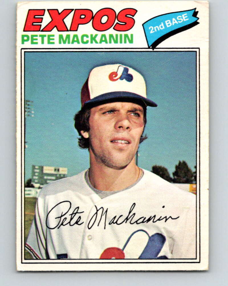 1977 O-Pee-Chee #260 Pete MacKanin Montreal Expos V29364