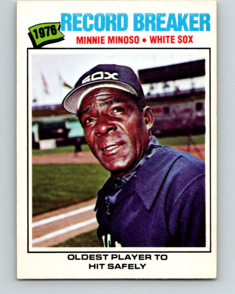 1977 O-Pee-Chee #262 Minnie Minoso RB Chicago White Sox V29370