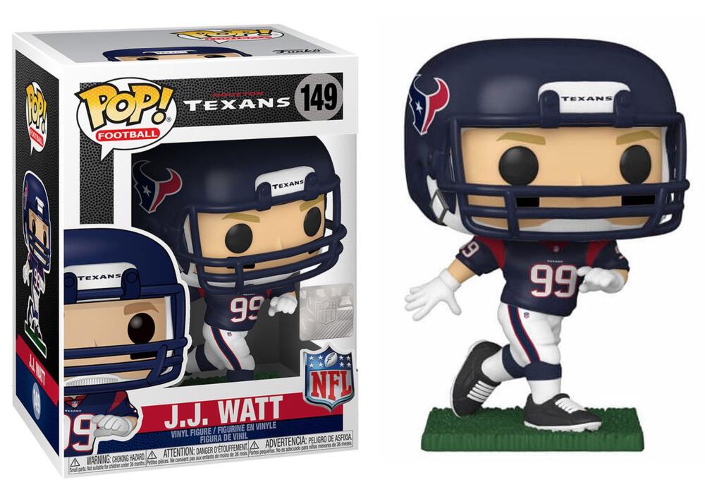 Funko Pop - 149 NFL Football - J.J. Watt Houston Texans Vinyl Figure Image 1