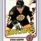 1981-82 O-Pee-Chee #4 Steve Kasper  RC Rookie Boston Bruins  V29392