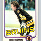 1981-82 O-Pee-Chee #9 Dick Redmond  Boston Bruins  V29433