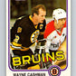 1981-82 O-Pee-Chee #11 Wayne Cashman  Boston Bruins  V29449