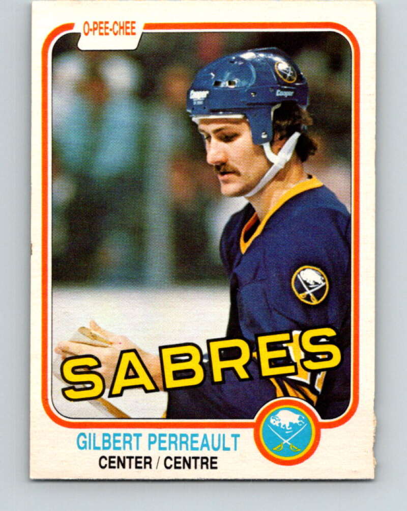 1981-82 O-Pee-Chee #30 Gilbert Perreault Buffalo Sabres V29588