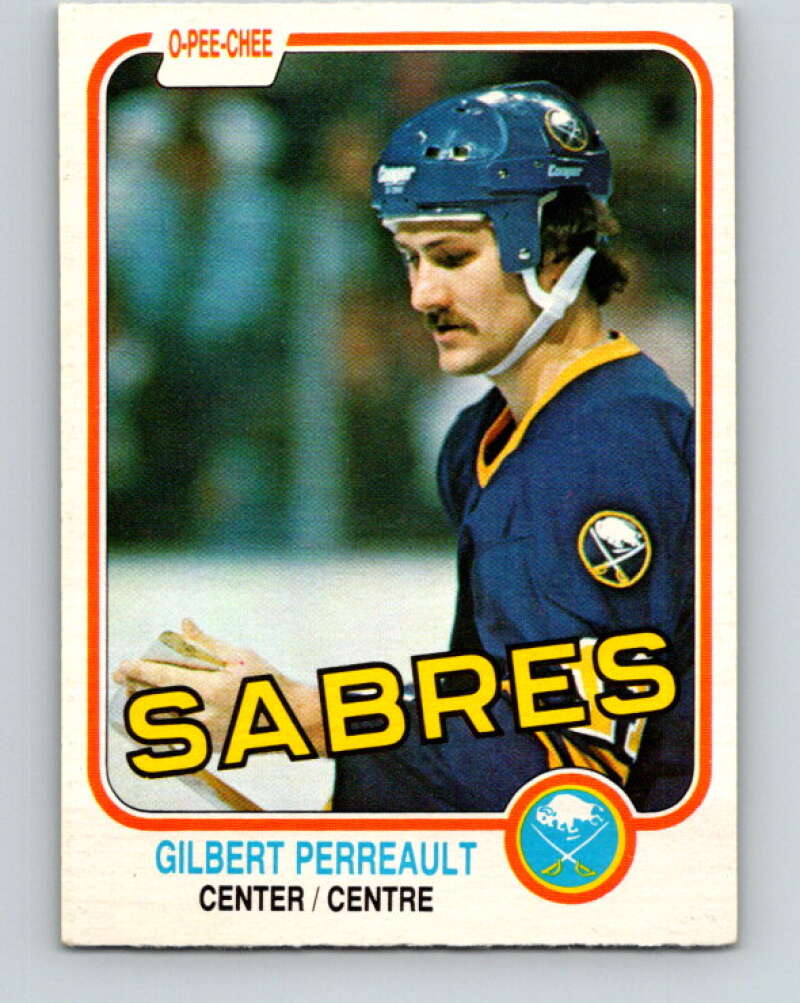 1981-82 O-Pee-Chee #30 Gilbert Perreault Buffalo Sabres V29592