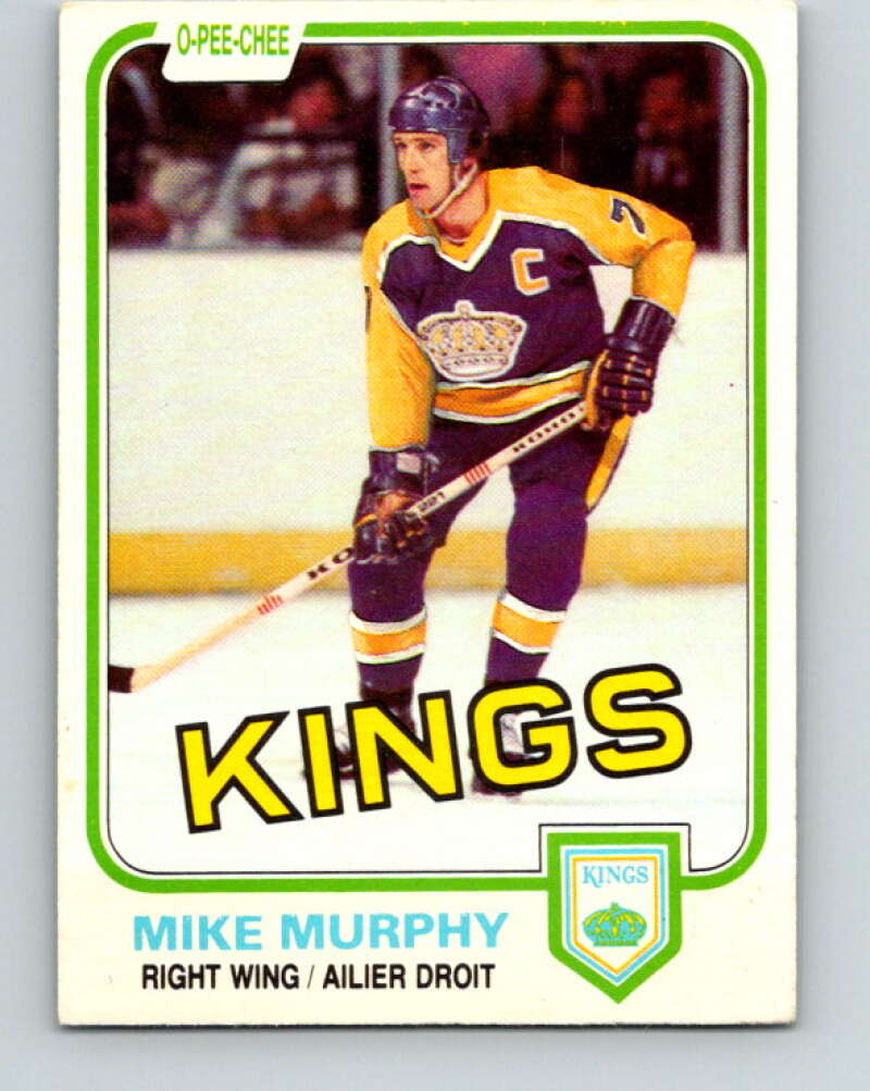 1981-82 O-Pee-Chee #149 Mike Murphy Los Angeles Kings V30500