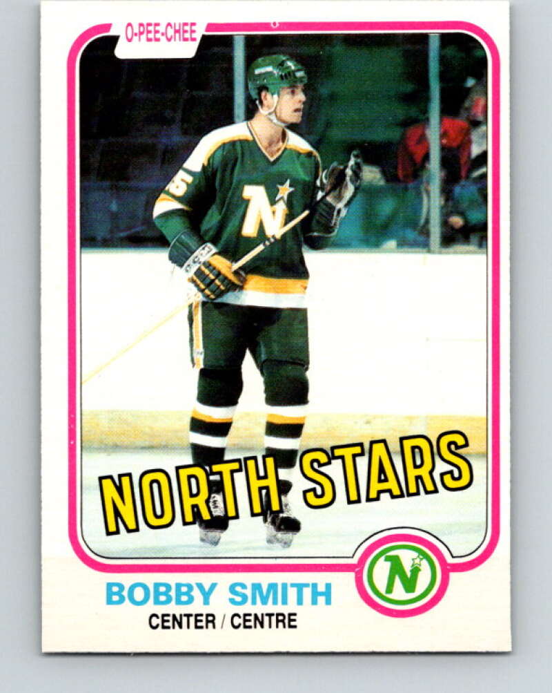 1981-82 O-Pee-Chee #157 Bobby Smith Minnesota North Stars V30575