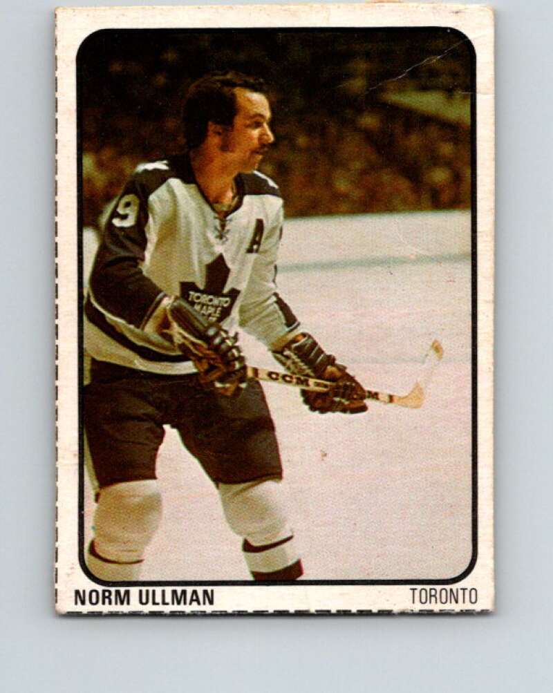 1974-75 Lipton Soup #1 Norm Ullman Toronto Maple Leafs V32163