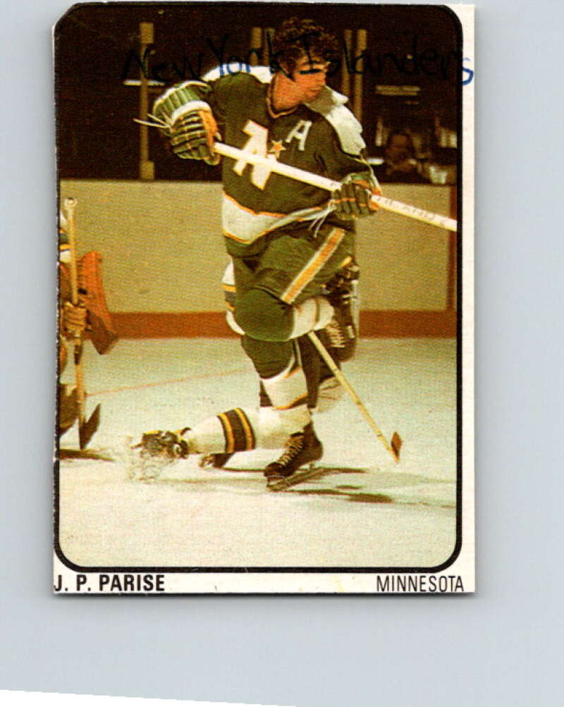 1974-75 Lipton Soup #4 J.P. Parise Minnesota North Stars V32172