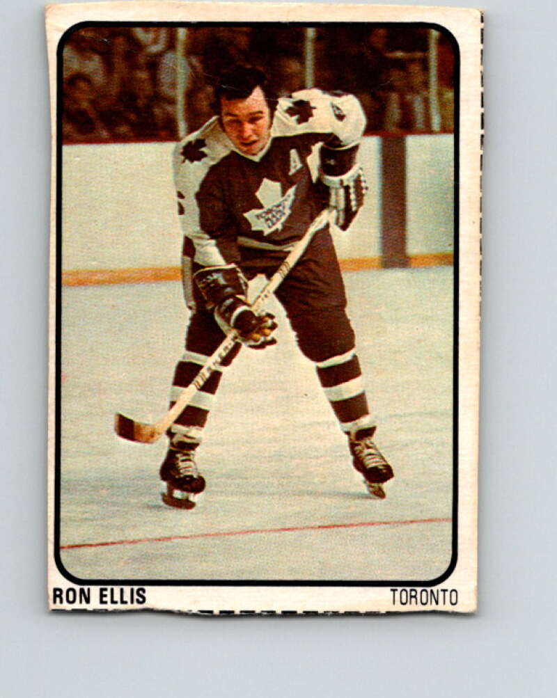 1974-75 Lipton Soup #6 Ron Ellis Toronto Maple Leafs V32178