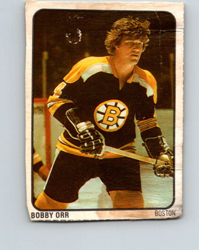 1974-75 Lipton Soup #8 Bobby Orr Boston Bruins V32181