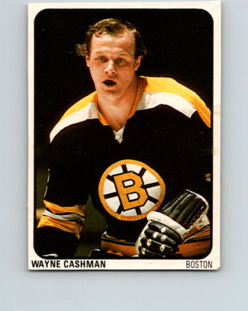 1974-75 Lipton Soup #9 Wayne Cashman Boston Bruins V32182