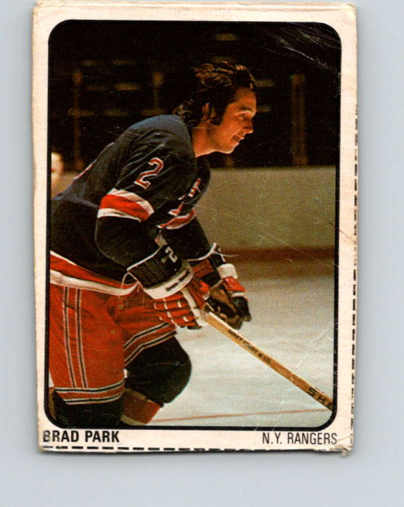 1974-75 Lipton Soup #10 Brad Park New York Rangers V32186