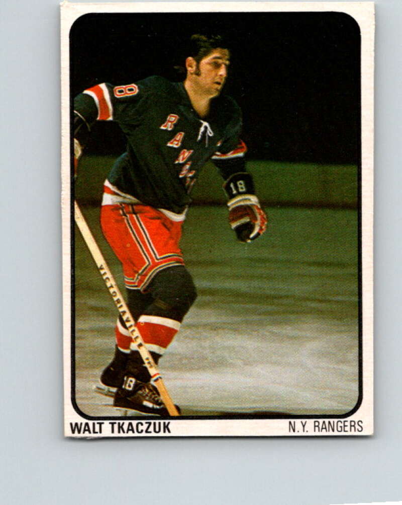 1974-75 Lipton Soup #12 Walt Tkaczuk New York Rangers V32190