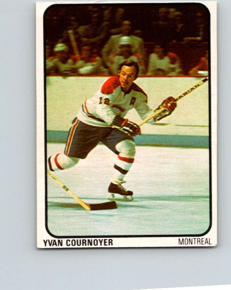 1974-75 Lipton Soup #13 Yvan Cournoyer Montreal Canadiens V32193