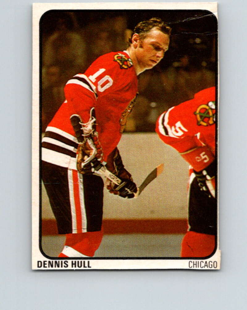 1974-75 Lipton Soup #17 Dennis Hull Chicago Blackhawks V32205