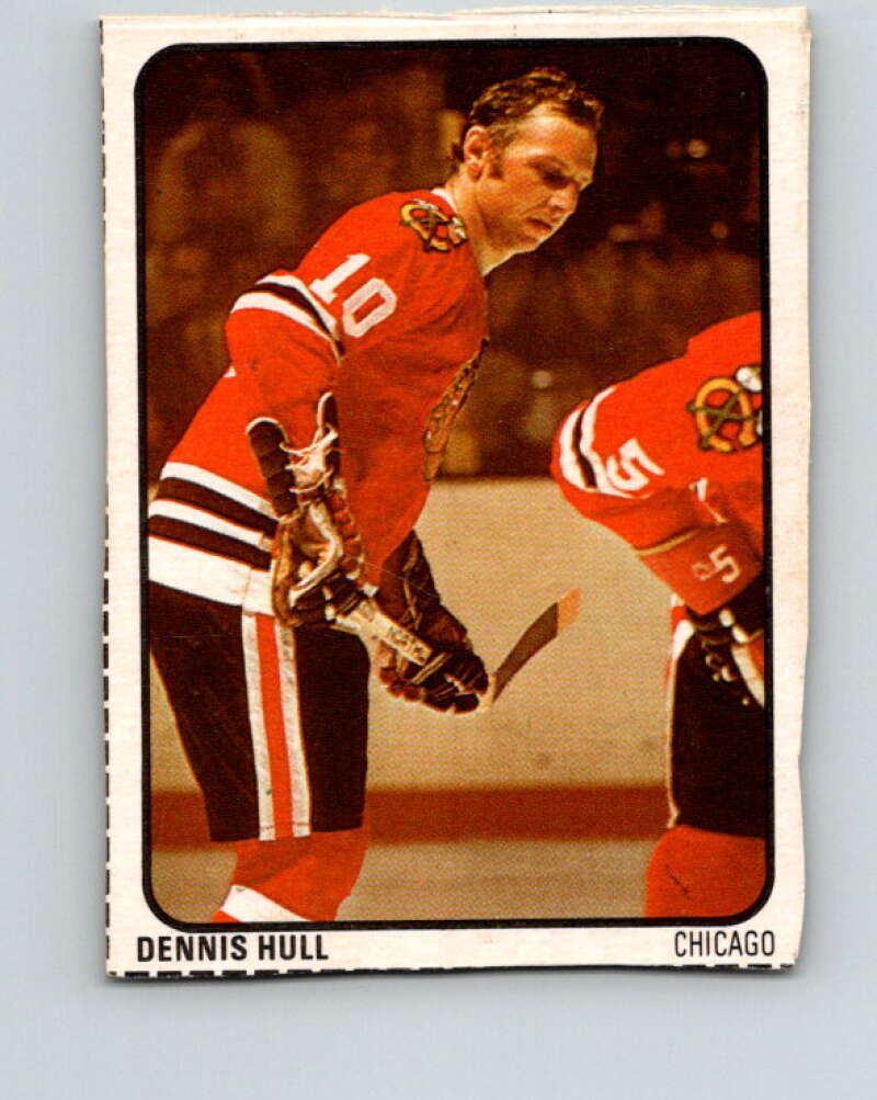 1974-75 Lipton Soup #17 Dennis Hull Chicago Blackhawks V32208