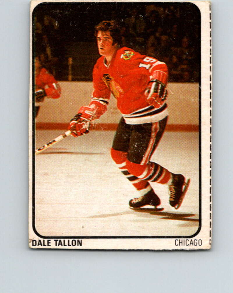 1974-75 Lipton Soup #22 Dale Tallon Chicago Blackhawks V32218