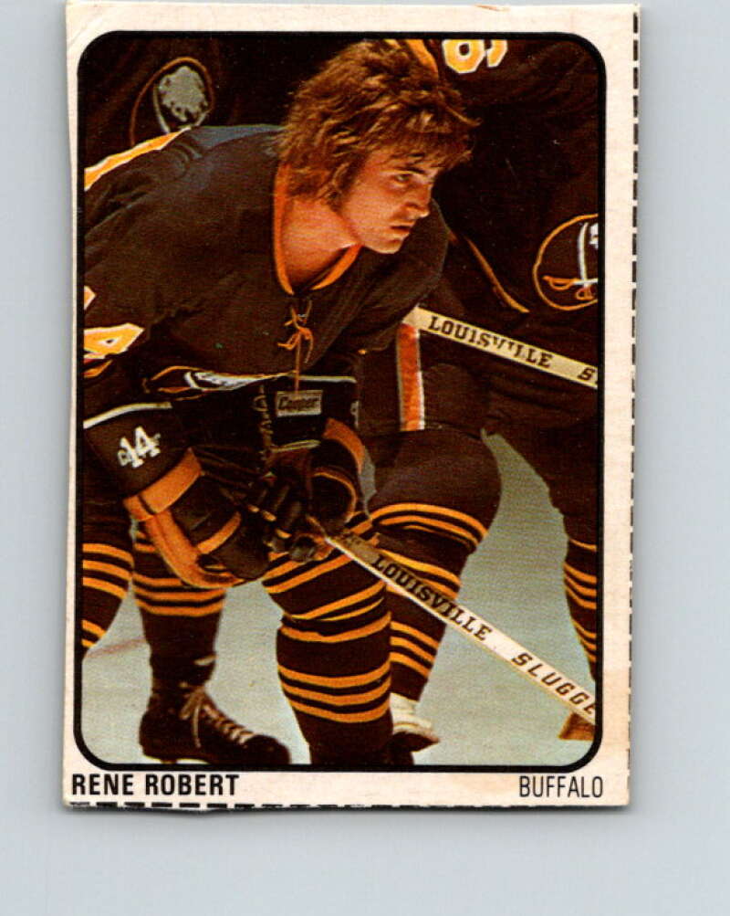 1974-75 Lipton Soup #24 Rene Robert Buffalo Sabres V32225