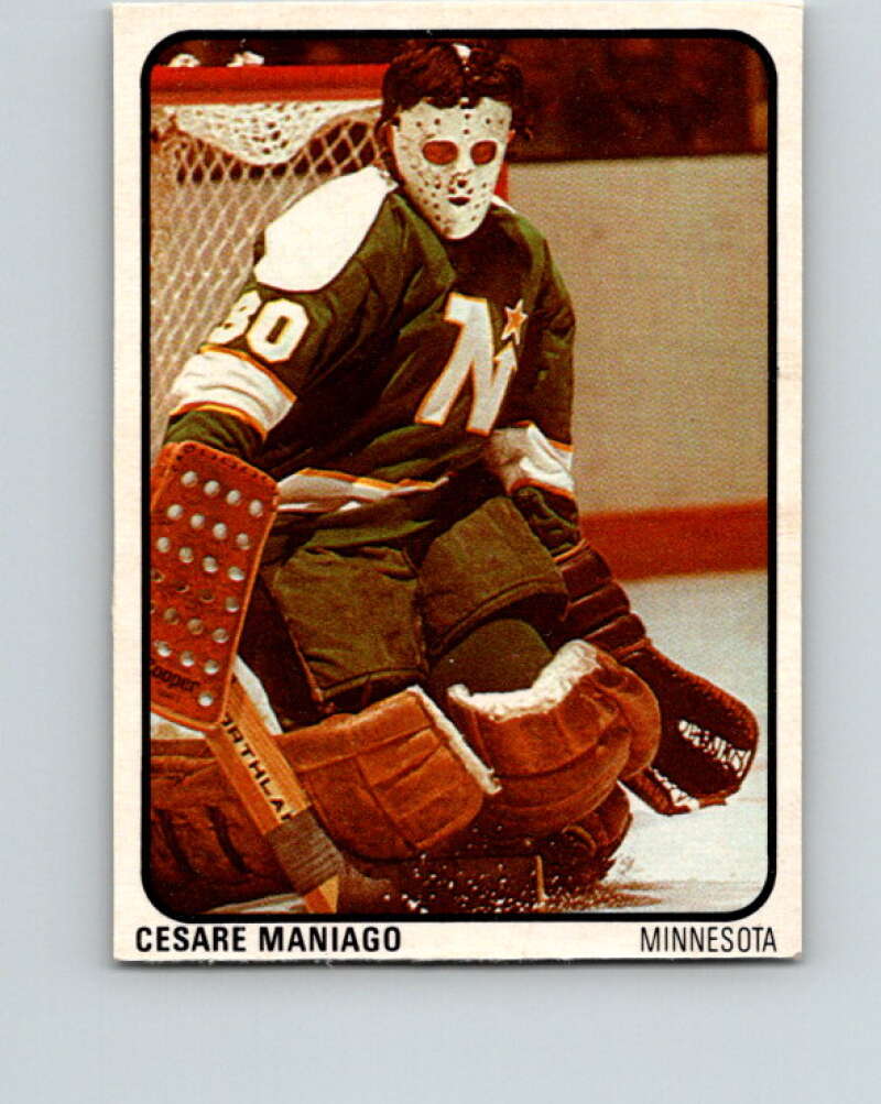 1974-75 Lipton Soup #27 Cesare Maniago Minnesota North Stars V32232