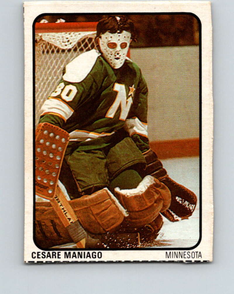 1974-75 Lipton Soup #27 Cesare Maniago Minnesota North Stars V32233