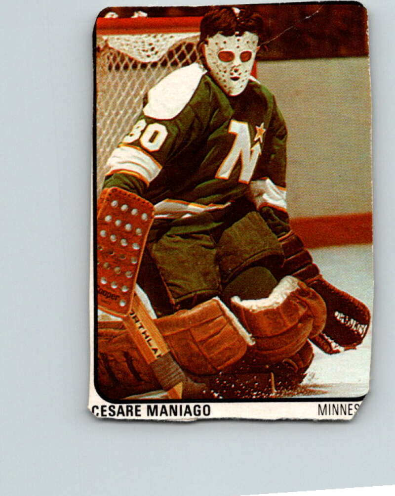 1974-75 Lipton Soup #27 Cesare Maniago Minnesota North Stars V32234