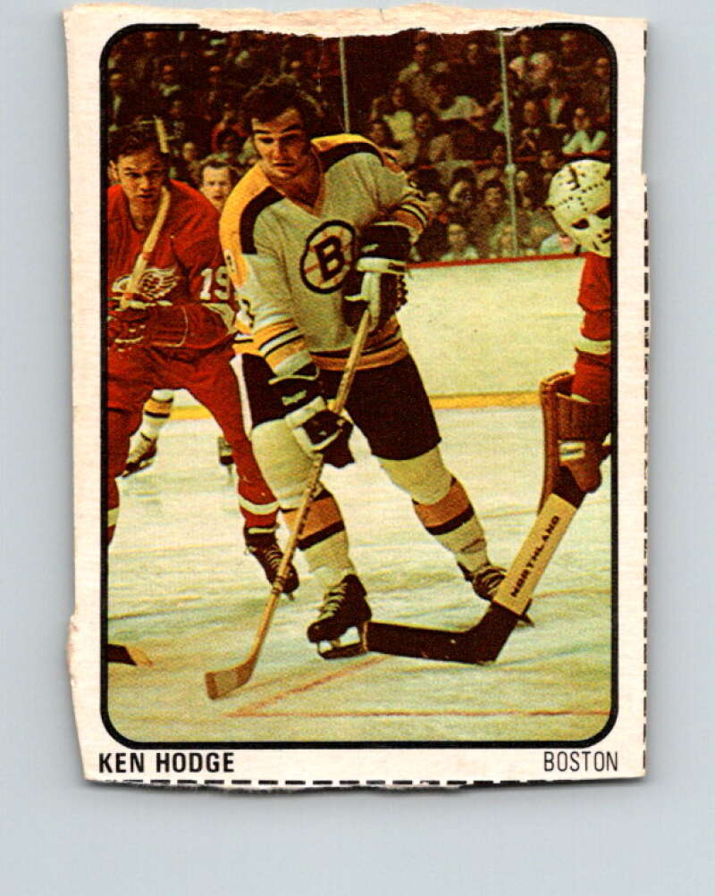 1974-75 Lipton Soup #28 Ken Hodge Boston Bruins V32237