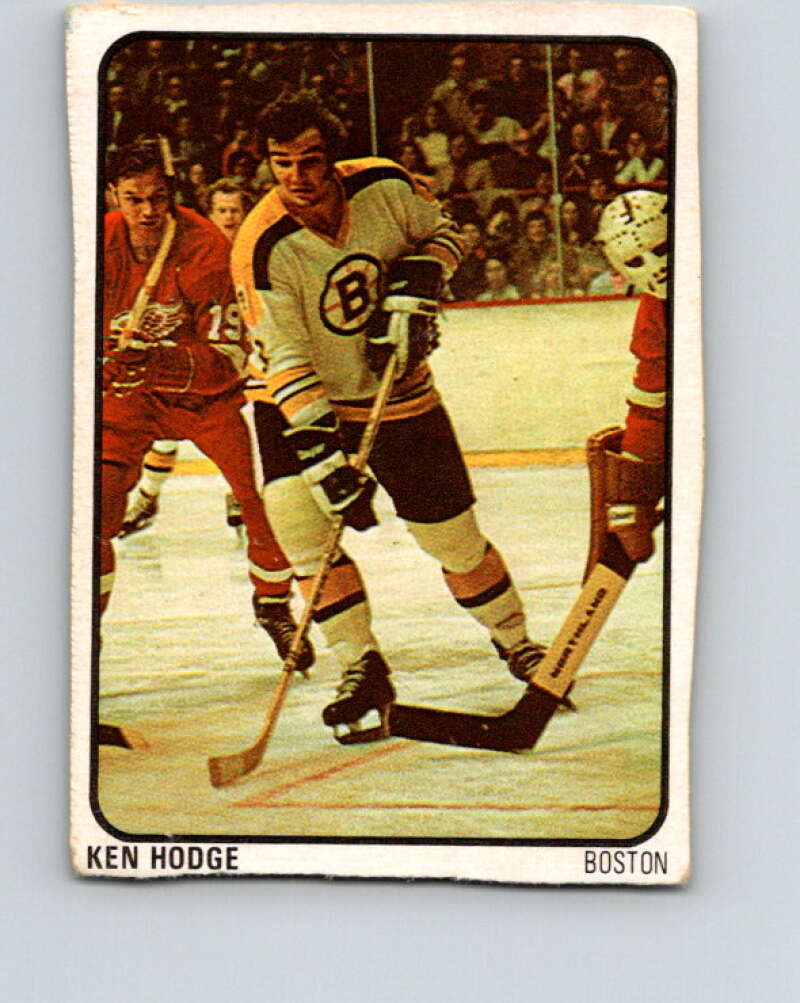1974-75 Lipton Soup #28 Ken Hodge Boston Bruins V32238