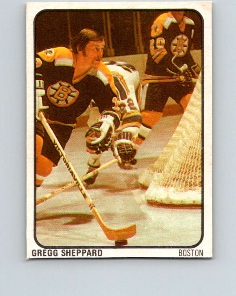 1974-75 Lipton Soup #29 Gregg Sheppard Boston Bruins V32240