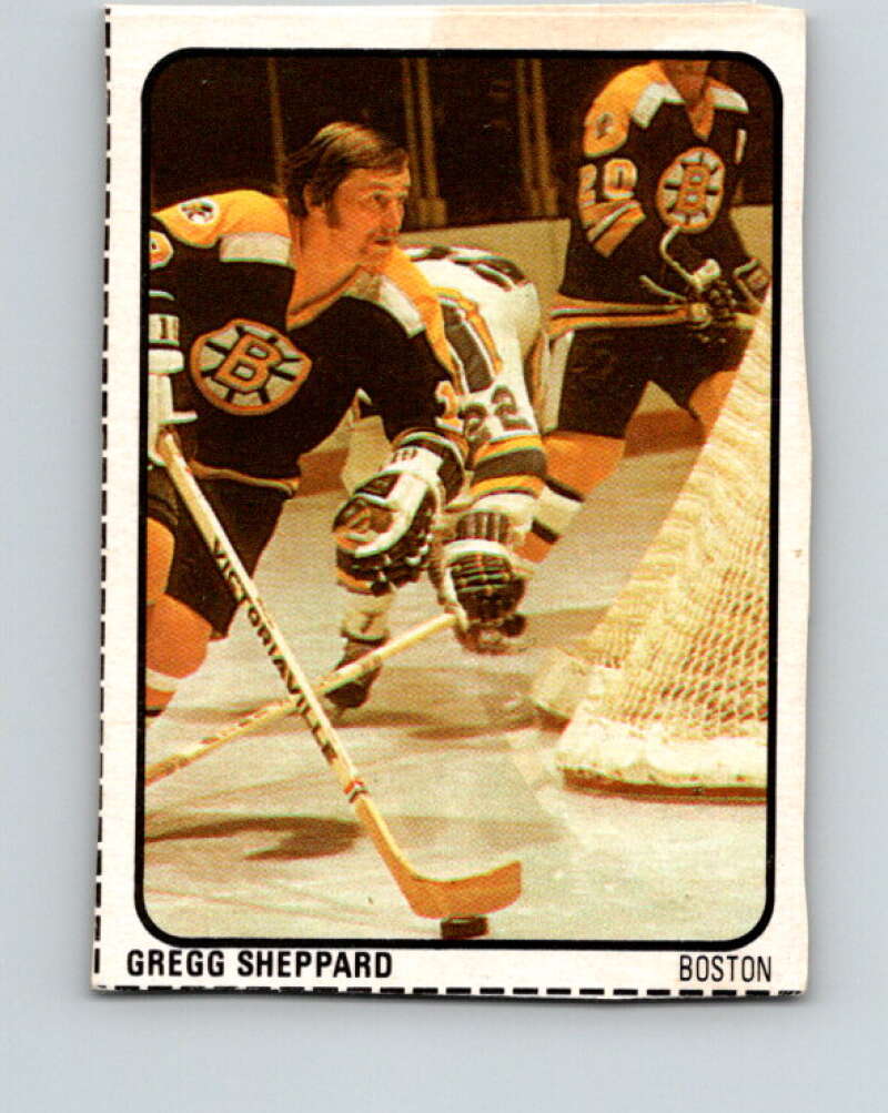 1974-75 Lipton Soup #29 Gregg Sheppard Boston Bruins V32241