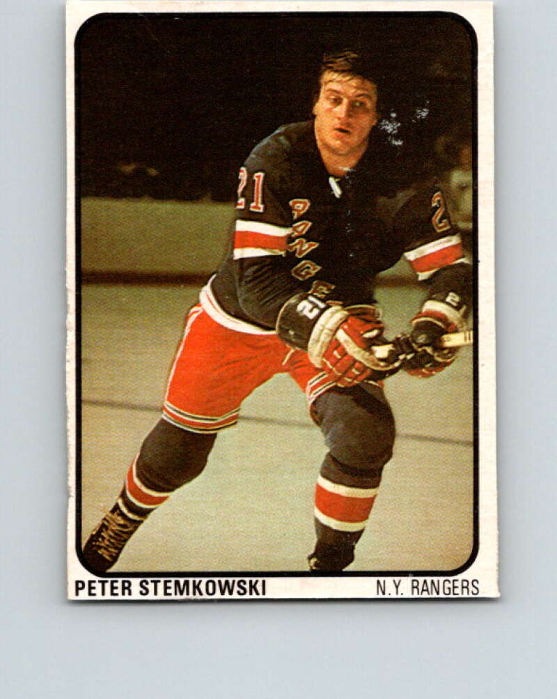 1974-75 Lipton Soup #42 Peter Stemkowski New York Rangers V32270