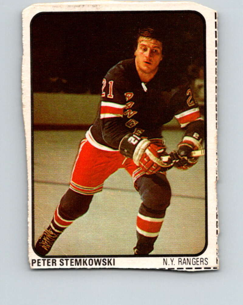 1974-75 Lipton Soup #42 Peter Stemkowski New York Rangers V32272