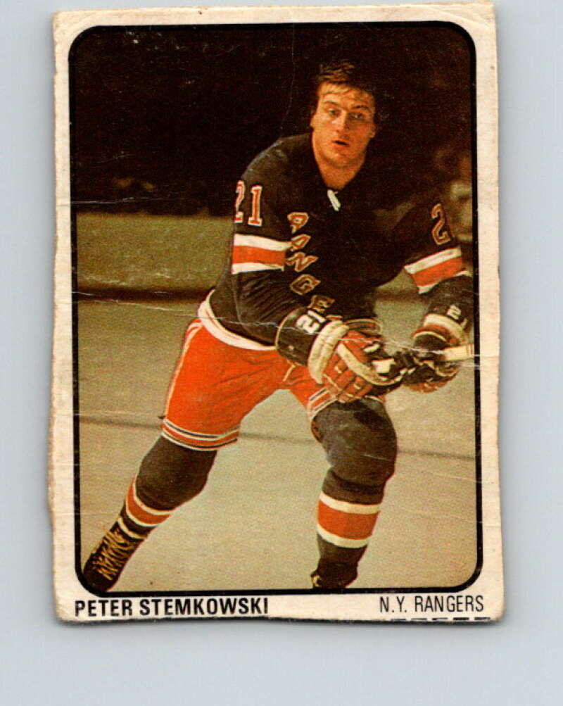 1974-75 Lipton Soup #42 Peter Stemkowski New York Rangers V32274