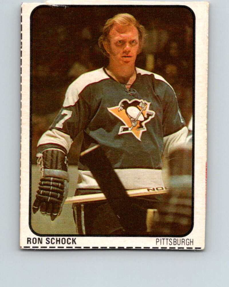 1974-75 Lipton Soup #43 Ron Schock Pittsburgh Penguins V32276