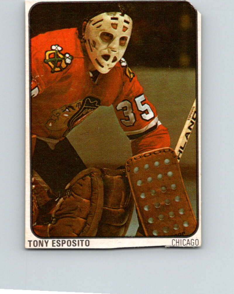 1974-75 Lipton Soup #45 Tony Esposito Chicago Blackhawks V32280