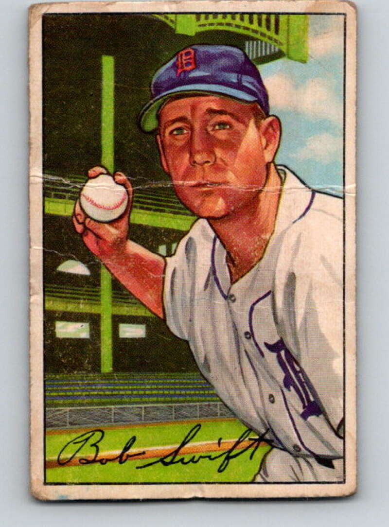 1952 Bowman #131 Bob Swift Detroit Tigers V32313